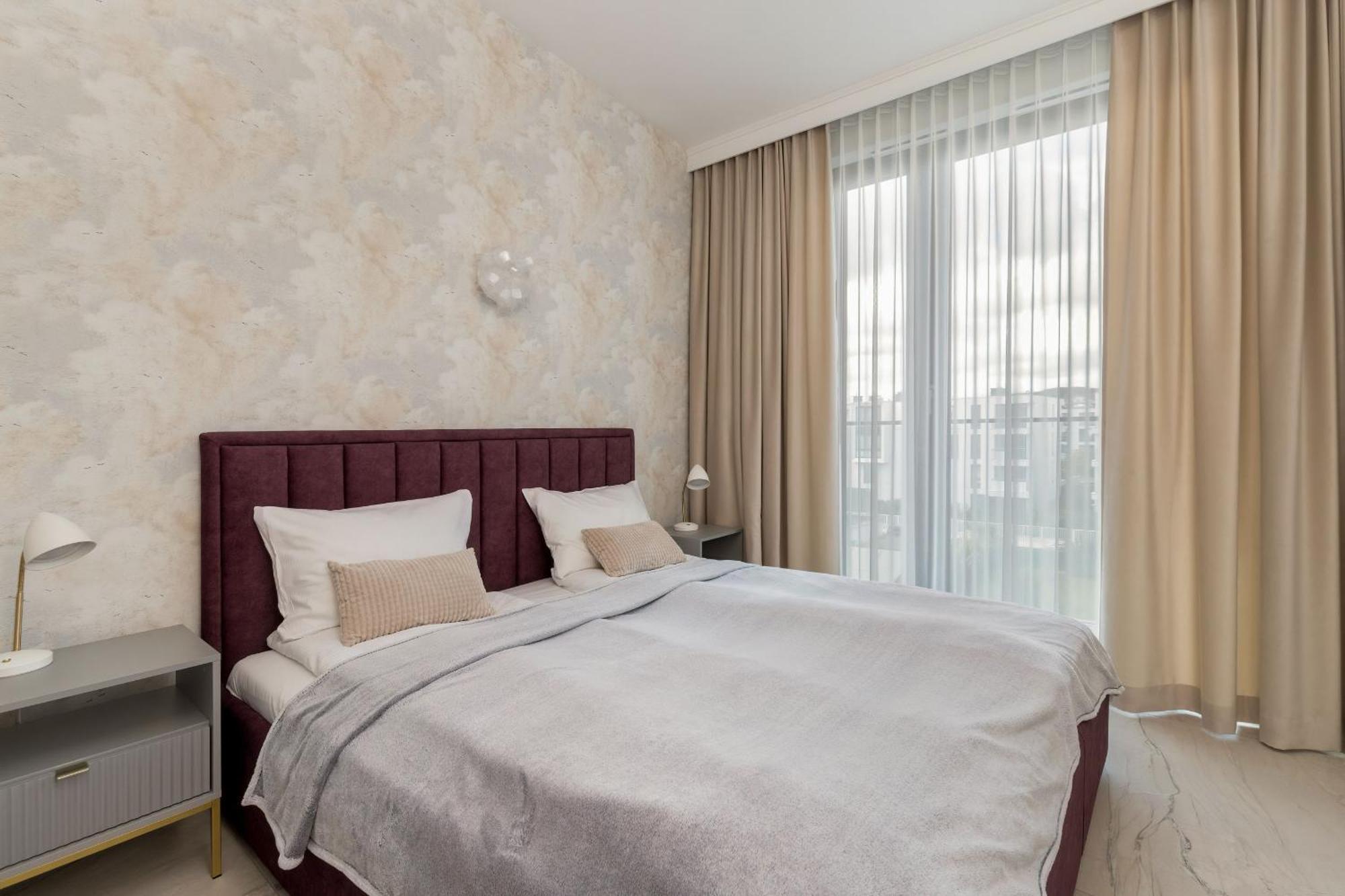 Elegancki Apartament W Sopocie Z Parkingiem I Klimatyzacja Blisko Plazy By Rent Like Home ソポト エクステリア 写真